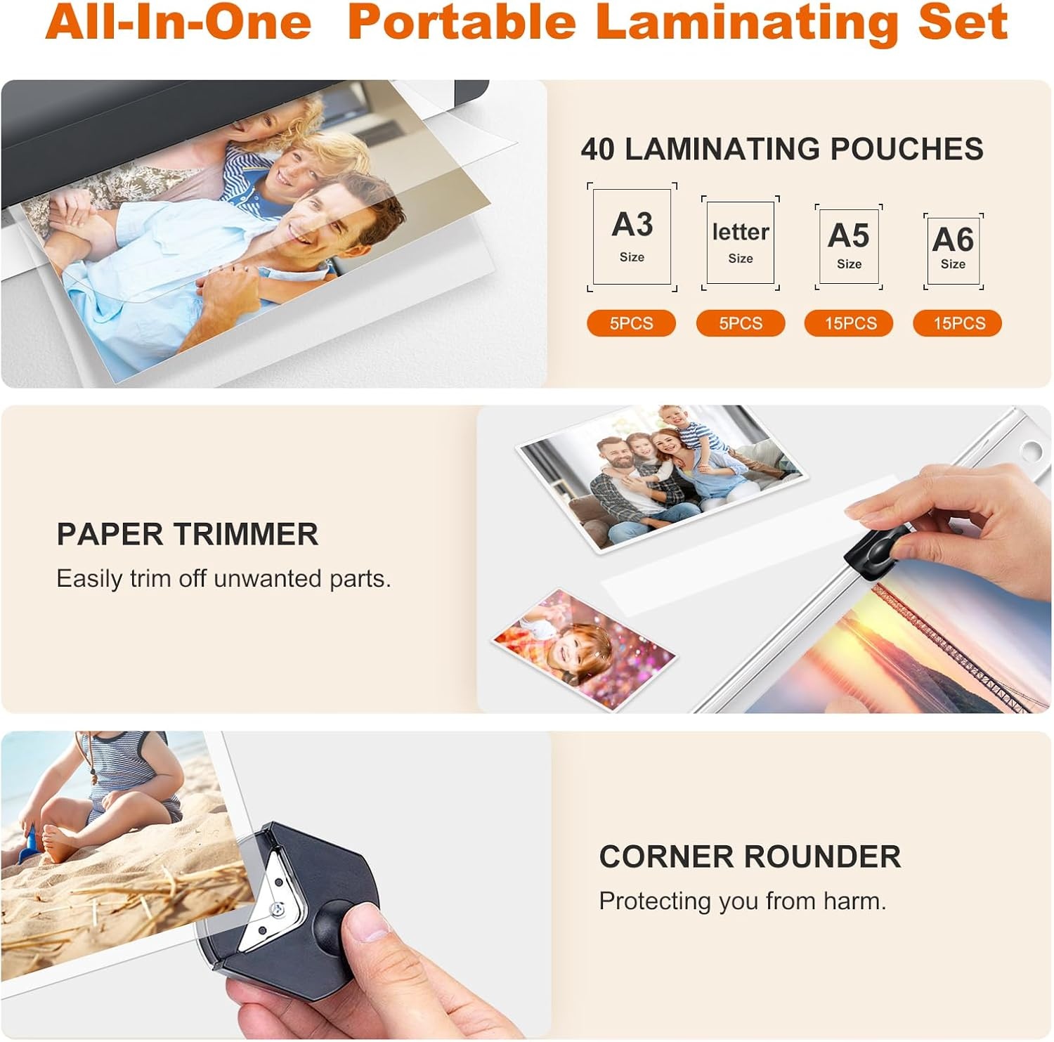 image:imageBonsaii 13 Inch Laminator Machine with Never Jam Technology Laminator Machine 11x17 Inch with Laminating Sheets Laminating Machine for Home Office and Classroom Organization Supplies L318ADark Grey