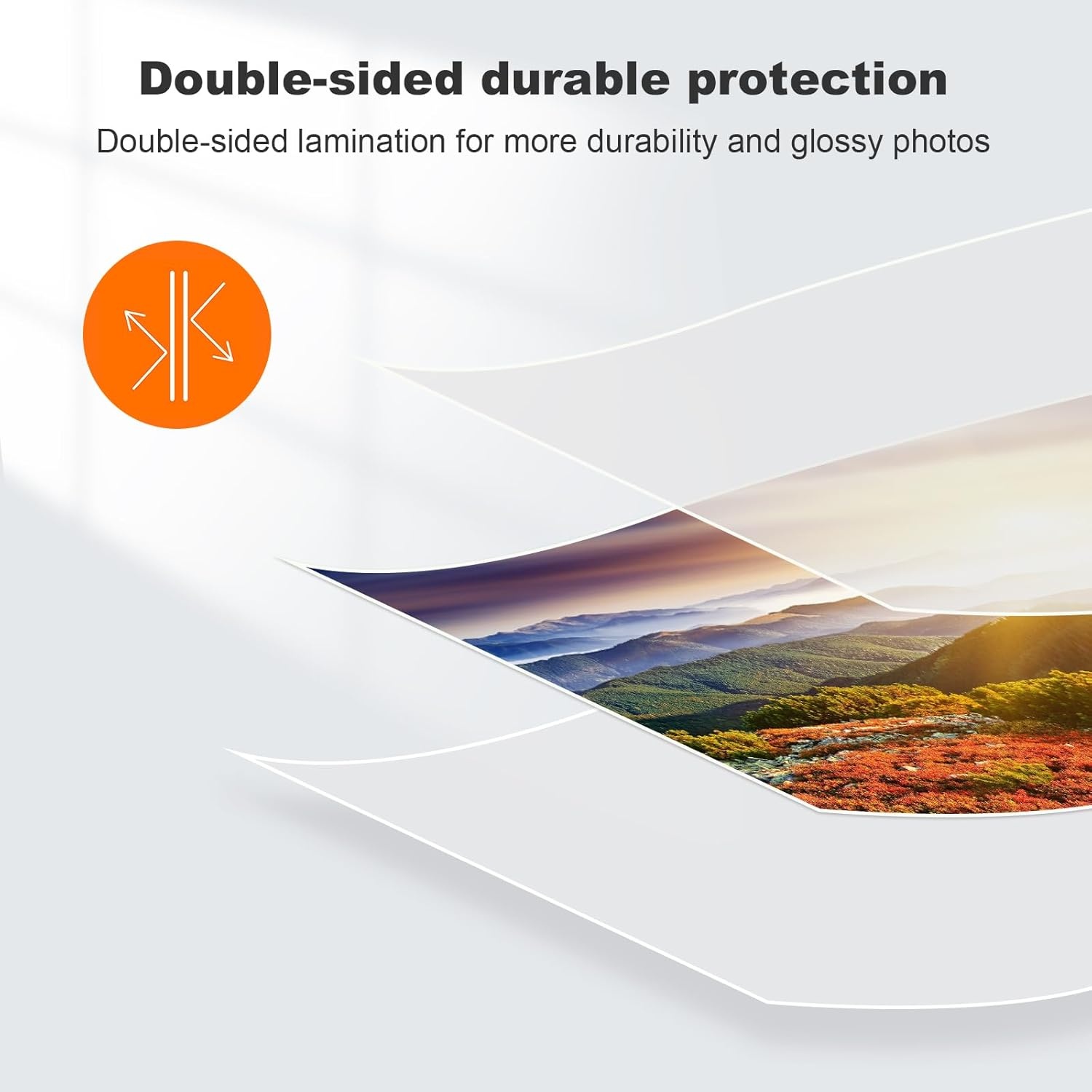 image:imageBonsaii Laminating Sheets 200 PCS 3mil Thermal Laminating Pouches 9 x 115 inches Letter Size Clear and Durable Suitable for Multiple Fields of UseLP200100
