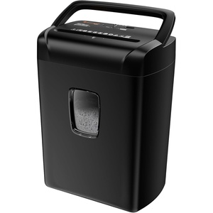 image:imageBonsaii 12Sheet Cross Cut Shredder P4 High Security Shredding 55 Gal Heavy Duty for Home Office Shreds Paper Credit Card Mail Staples with Transparent Window WhiteDark Black