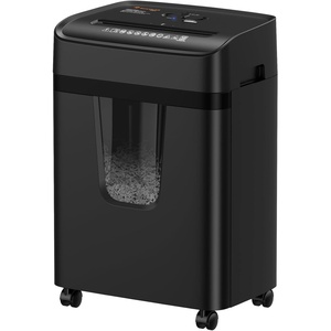 image:imageBonsaii 12 Sheet Paper Shredder for Home Office Heavy Duty Cross Cut Shredder with 55 Gal Pullout Bin Home Shredder for CDsCredit CardDocumentMail P4 Security LevelBlack