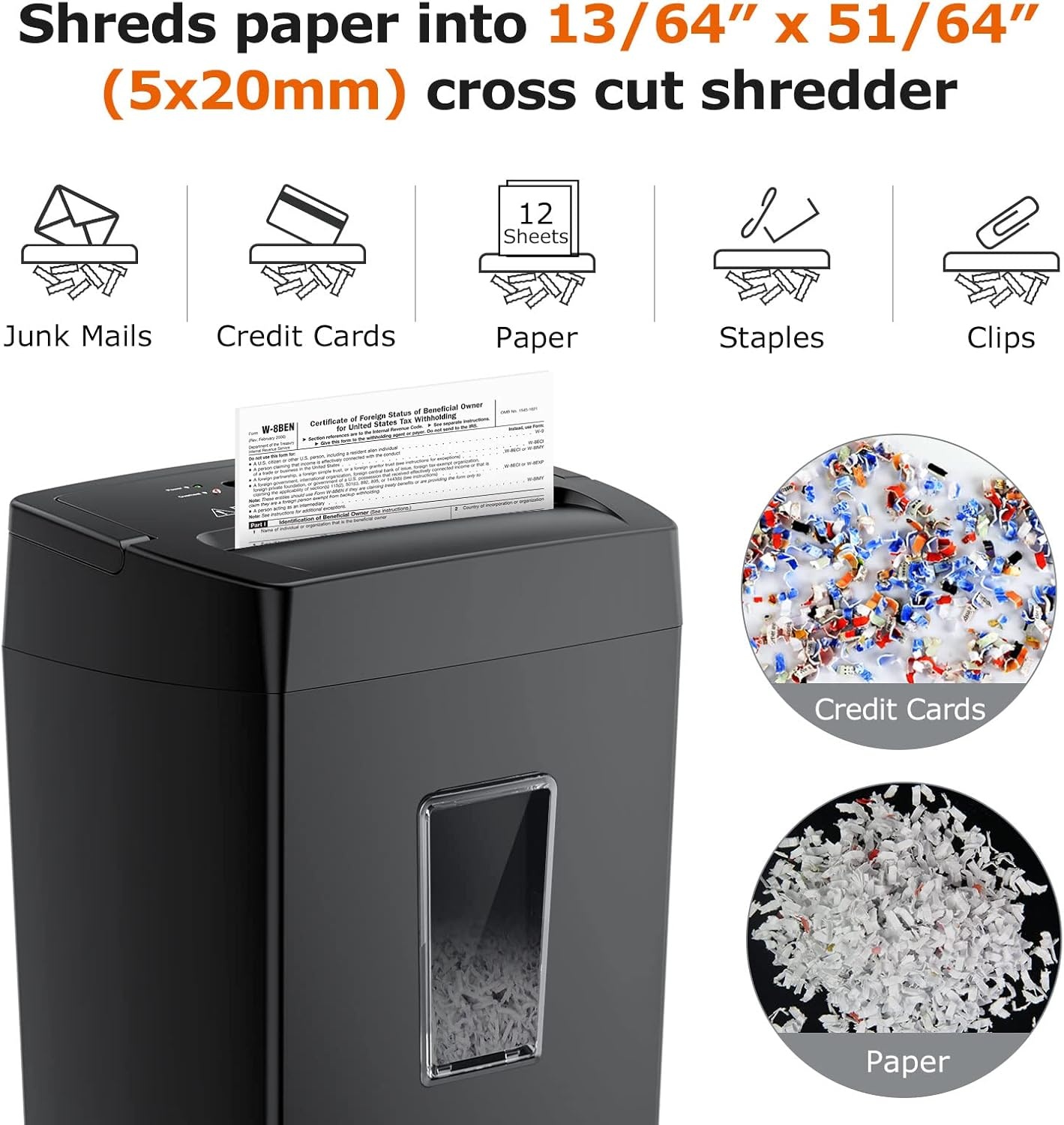 image:imageBonsaii C275A Shredder and 24Pack Lubricant Sheets