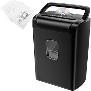 image:imageBonsaii 12Sheet Paper Shredder for Home Office Use amp 12 Pack Lubricant Sheets
