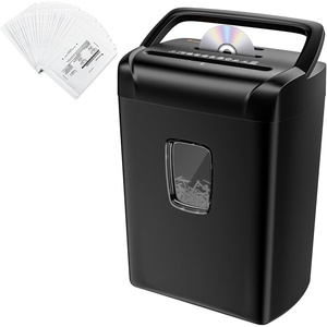 image:imageBonsaii 12Sheet Paper Shredder for Home Office Use amp 24 Pack Lubricant Sheets