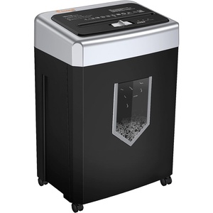 image:imageBonsaii 15Sheet Office Paper Shredder 40 Mins Heavy Duty Shredder for Home Office Crosscut Shreder with AntiJam System amp P4 High Security Supports CDCredit CardsStaple5 Gal Pullout Bin C169B