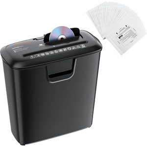 image:imageBonsaii 8 Sheet Strip Cut S120C Paper Shredder for Home Office Use amp 24 Pack Lubricant Sheets