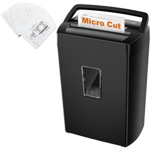 image:imageBonsaii Paper Shredder 10Sheet Home Office Shredders amp 12 Pack Lubricant Sheets