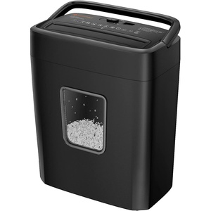 image:imageBonsaii Paper Shredder 8Sheet Crosscut Home Office Shredder with 42 Gallon Bin P4 Security Level Document Shredder Shred Credit CardMailStapleClip C261C UpdatedMicrocut 6 Sheet