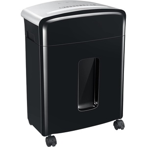 image:imageBonsaii Updated 12Sheet Micro Cut Paper Shredder with 30Minute Continuous Running Time Credit Card Shredders for Office with Pullout Basket BlackC221B